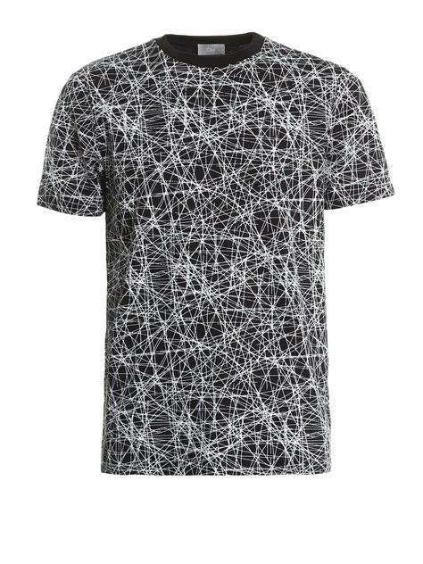 dior all over print t shirt